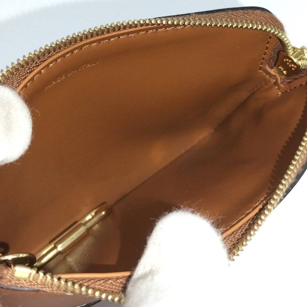 Celine Coin Case Triomphe Leather Brown - Picture 10 of 10